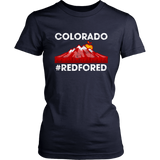 Red For Ed Colorado Shirt - Teacher Protest - Women T shirt