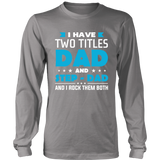 World's Best Step Dad Father's Day - LS shirt