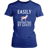 Easily Distracted By Goats - Women T shirt