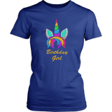 Unicorn Birthday - Unicorn Gift, Birthday Outfit - Ladies T shirt