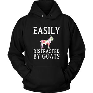 Easily Distracted By Goats - Hoodie