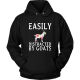 Easily Distracted By Goats - Hoodie