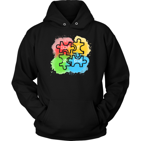 Autism Awareness Light it up Blue - Hoodie