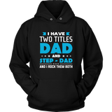 World's Best Step Dad Father's Day Hoodie