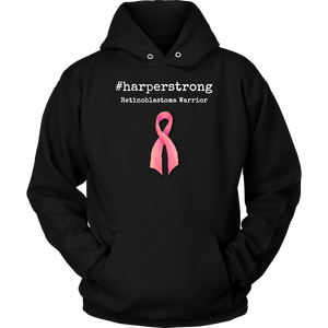 #harperstrong Retinoblastoma Warrior Cancer Awareness Hoodie