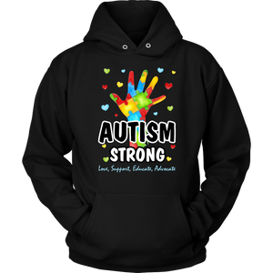 Autism Awareness - Autism Strong - Hoodie