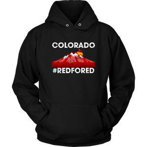 Red For Ed Colorado Shirt - Teacher Protest - Hoodie