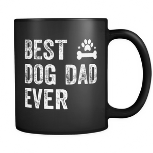 Best Dog Dad Ever - Mug - TEEEVER - - Drinkware -TeeEver.com