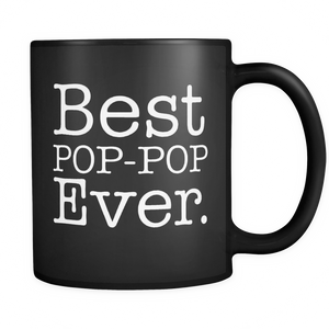 Men's Best POP POP Ever - Funny Grandpa - for Fathers Day - Mug - TEEEVER - - Drinkware -TeeEver.com