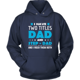 World's Best Step Dad Father's Day Hoodie