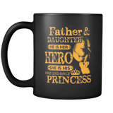 Fathers day - superhero from Son Wife Daughter Baby - Mug - TEEEVER - - Drinkware -TeeEver.com