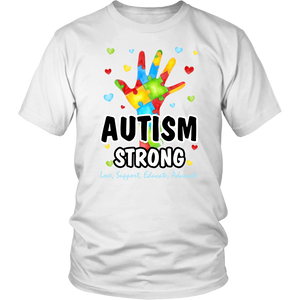 Autism Awareness - Autism Strong - T shirt