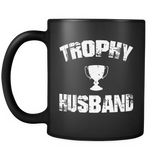 Trophy Husband - Funny Father's Day - Mug - TEEEVER - - Drinkware -TeeEver.com