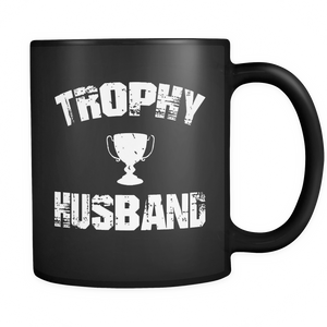 Trophy Husband - Funny Father's Day - Mug - TEEEVER - - Drinkware -TeeEver.com