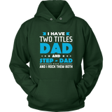 World's Best Step Dad Father's Day Hoodie