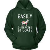 Easily Distracted By Goats - Hoodie