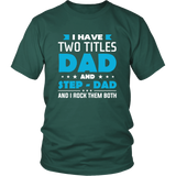 World's Best Step Dad Father's Day - T shirt