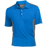 [TeeEver] Nike Golf Dri-Fit Colorblock Mesh Polo - No Prints-P - Aero Blue/Dark Grey / XS- Polo Shirts -TeeEver.com