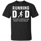 Running Dad Gifts For Father Runner Men T-Shirt - TEEEVER - Black / S- Short Sleeve -TeeEver.com