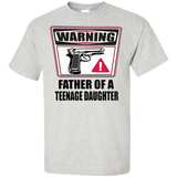 Father Of a Teenage Daughter T-Shirt - Ash / S- Short Sleeve -TeeEver.com