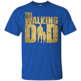 Walking Dad - Gift Father's Day T-Shirt - TEEEVER - Royal / S- Short Sleeve -TeeEver.com