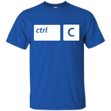 Copy And Paste - Ctrl-C for Dad T-Shirt - TEEEVER - Royal / S- Short Sleeve -TeeEver.com