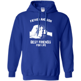 Dad - Father And Son Best Friends For Life Hoodie - TEEEVER - Royal / S- Hoodies -TeeEver.com