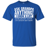 Men's Ask Grandpa Anything - Funny Gift for Father's Day T-Shirt - TEEEVER - Royal / S- T-Shirts -TeeEver.com