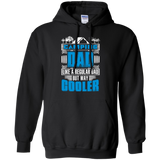 Cooler Camping Dad. Funny - Daddy Hoodie - TEEEVER - Black / S- Hoodies -TeeEver.com