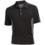 [TeeEver] Nike Golf Dri-Fit Colorblock Mesh Polo - No Prints-P - Black/Dark Grey / XS- Polo Shirts -TeeEver.com