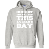 ROCKIN'-THE-DAD-BOD-THIS-FATHER'S-DAY Pullover Hoodie 8 oz - Ash / S- Hoodies -TeeEver.com