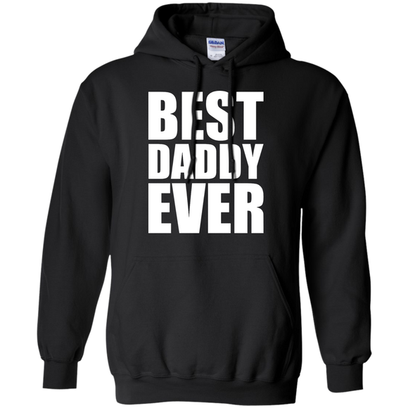 Best Daddy Ever Father's Day Gift Hoodie - TEEEVER - Black / S- Sweatshirts -TeeEver.com