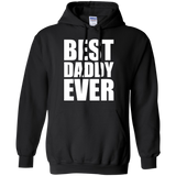 Best Daddy Ever Father's Day Gift Hoodie - TEEEVER - Black / S- Sweatshirts -TeeEver.com