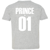 Dad and son matching, King and Prince - Toddler Jersey Tee back - TEEEVER - Heather / 2T- T-Shirts -TeeEver.com