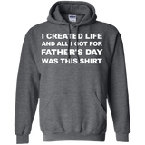 Fathers Day Gift from Wife Daughter Son Hoodie - TEEEVER - Dark Heather / S- Hoodies -TeeEver.com