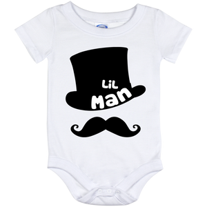 Father's Day - Big Man Little Man for Son - Baby Onesie 6,12,24 Month - TEEEVER - Baby Onesie 12 Month / White / One Size- Apparel -TeeEver.com