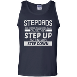 Funny Stepdads Are Better - Fathers Day Birthday Tank Top - TEEEVER - Navy / S- Sleeveless -TeeEver.com