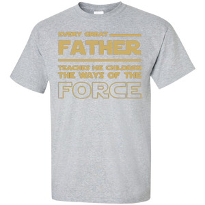 Men's-Best-Tee-For-Star-Dad.-Father's-Day-Gift-For-Awesome-D Custom Ultra Cotton T-Shirt - Sport Grey / S- Short Sleeve -TeeEver.com