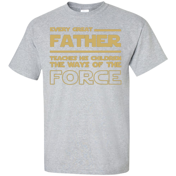 Men's-Best-Tee-For-Star-Dad.-Father's-Day-Gift-For-Awesome-D Custom Ultra Cotton T-Shirt - Sport Grey / S- Short Sleeve -TeeEver.com