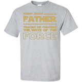 Men's-Best-Tee-For-Star-Dad.-Father's-Day-Gift-For-Awesome-D Custom Ultra Cotton T-Shirt - Sport Grey / S- Short Sleeve -TeeEver.com