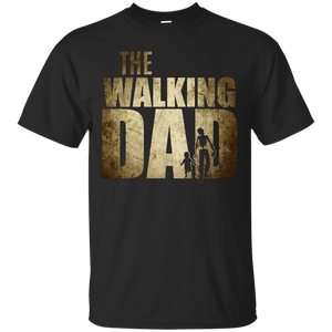 Walking Dad - Gift Father's Day T-Shirt - TEEEVER - Black / S- Short Sleeve -TeeEver.com
