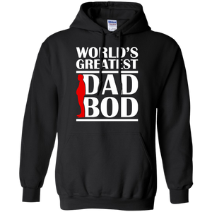 Dad Bod Funny  Retro - Father's Day Gift Premium Men's Hoodie - TEEEVER - Black / S- Hoodies -TeeEver.com