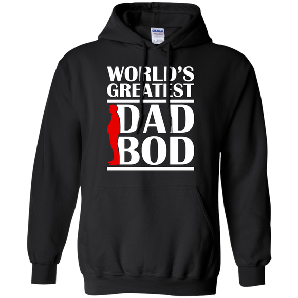 Dad Bod Funny  Retro - Father's Day Gift Premium Men's Hoodie - TEEEVER - Black / S- Hoodies -TeeEver.com