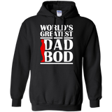 Dad Bod Funny  Retro - Father's Day Gift Premium Men's Hoodie - TEEEVER - Black / S- Hoodies -TeeEver.com