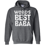 Worlds Best Baba - Fathers Day Gift Muslim Dad Husband - Hoodie - TEEEVER - Dark Heather / S- Hoodies -TeeEver.com