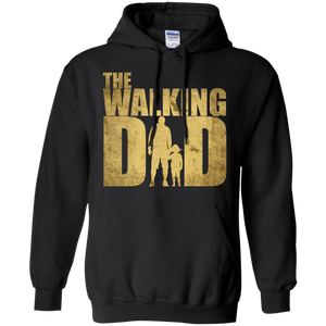 Walking Dad - Gift Father's Day Hoodie - TEEEVER - Black / S- Hoodies -TeeEver.com