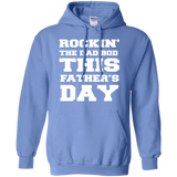 ROCKIN'-THE-DAD-BOD-THIS-FATHER'S-DAY Pullover Hoodie 8 oz - Carolina Blue / S- Hoodies -TeeEver.com