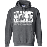 Mens Ask Grandpa Anything - Funny Gift for Father's Day LS/Hoodie/Sweatshirt