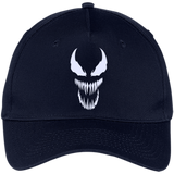 Superhero Dad Ve-nom - Father's Day Gift - Five Panel Twill Cap - Navy / One Size- Hats -TeeEver.com