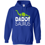 Daddy Saurus Dinosaur - Matching Family Tribe Dad Father - Hoodie - TEEEVER - Royal / S- Hoodies -TeeEver.com